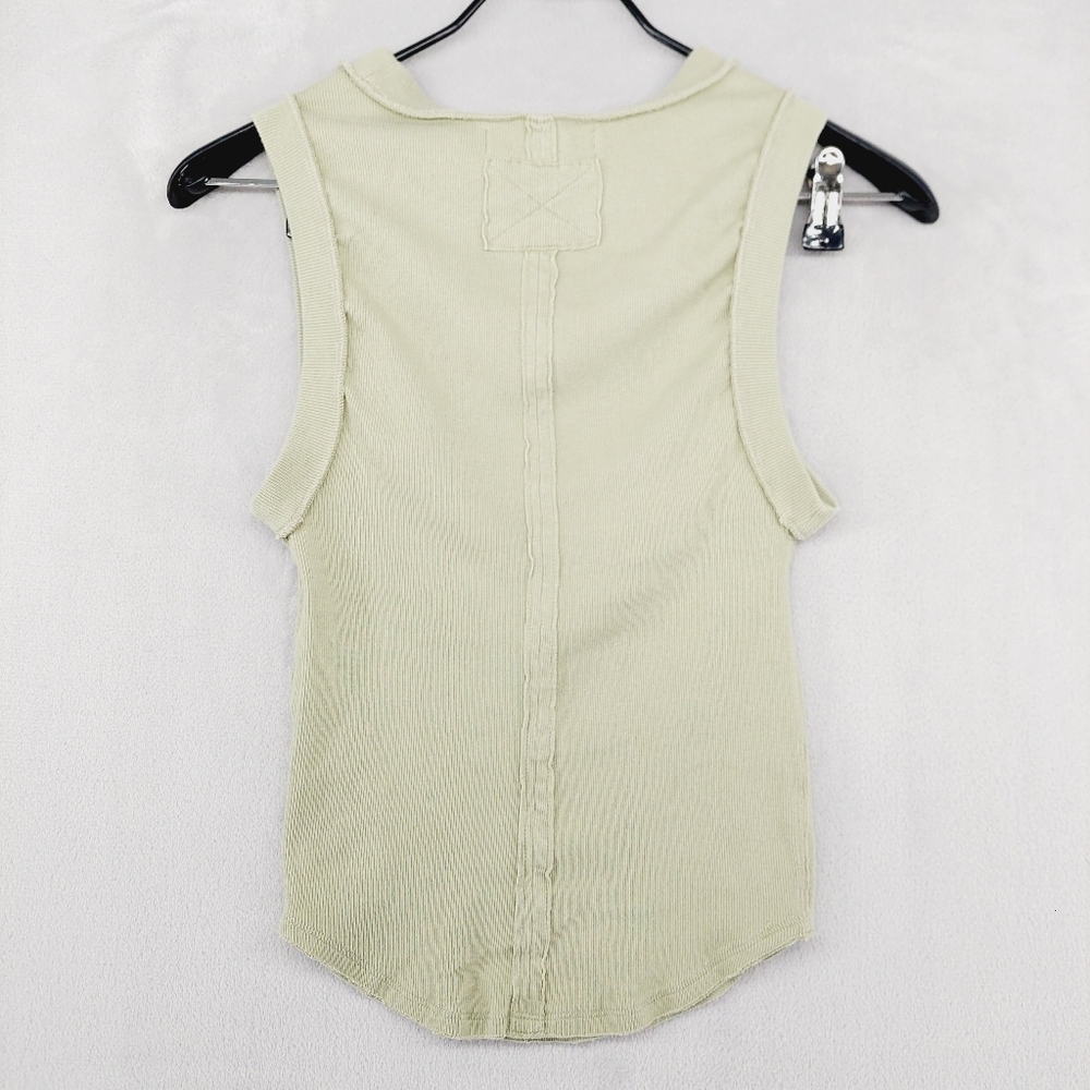 We The Free Mint Green Sleeveless Tank Top P154 - Picture 5 of 8